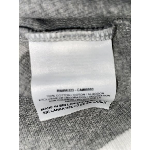 COPY - Nike The Athletic Dept. Tank Top Small Gray White Wide Striped Embroider… - Picture 10 of 10